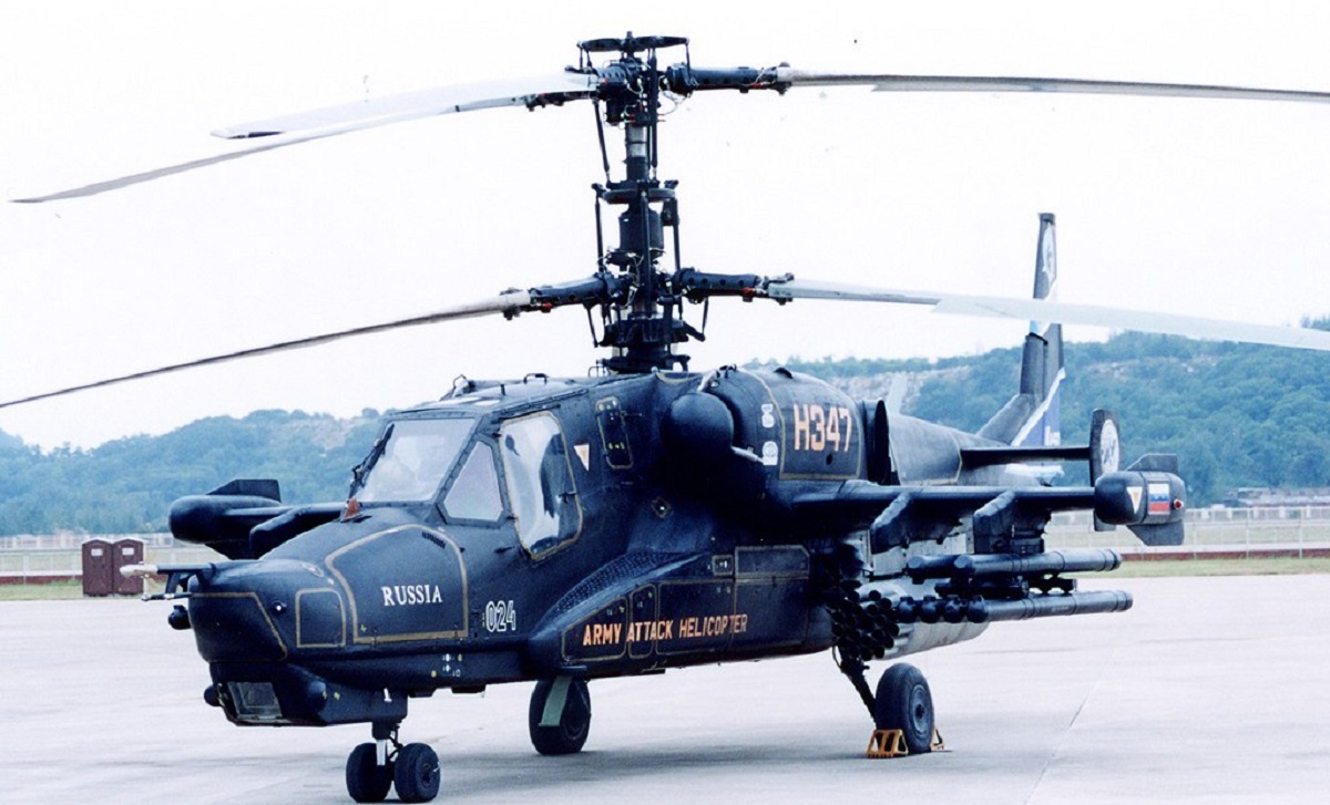 هلیکوپتر تهاجمی کاموف کا-۵۰ روسیه