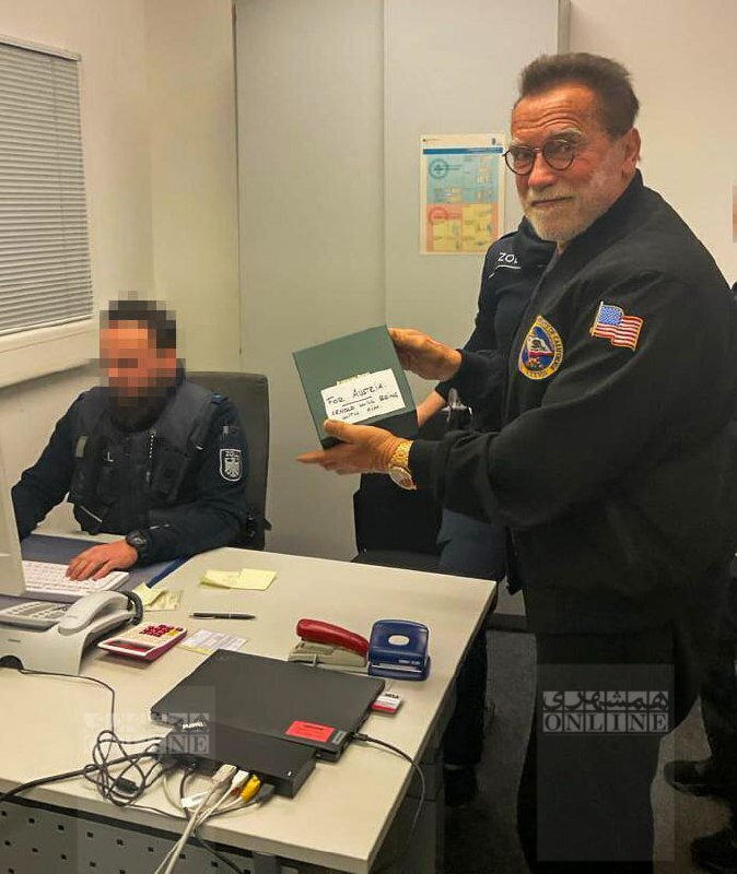 آرنولد بازداشت شد آرنولد بازداشت شد
