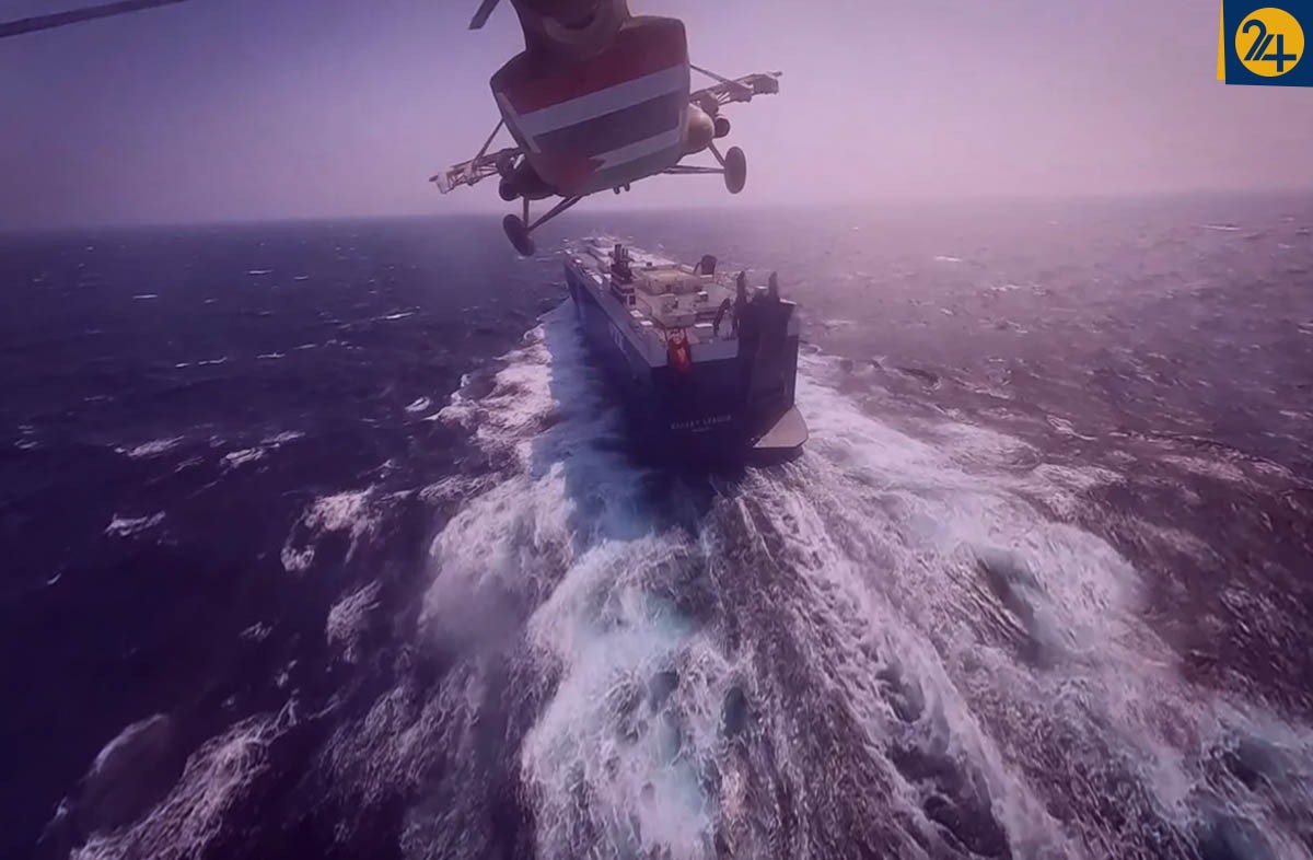 شلیک به کشتی اسرائیلی در اقیانوس هند