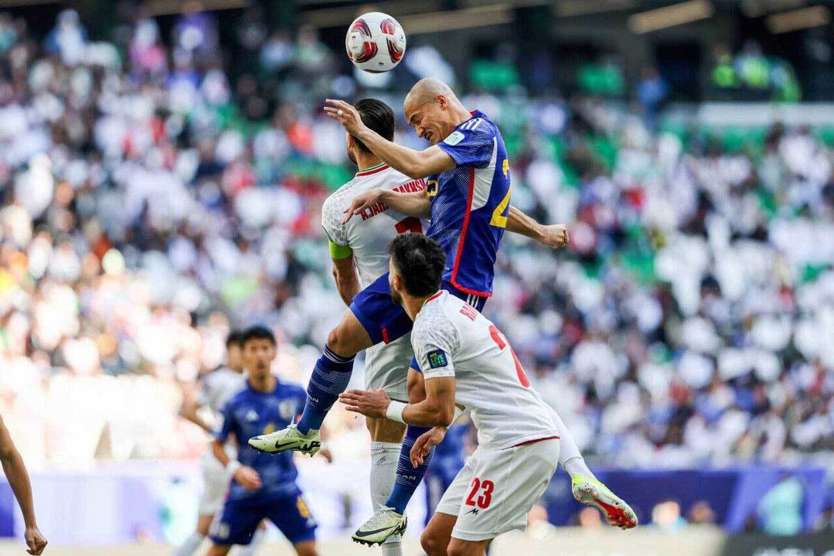 گل اول ژاپن به ایران در جام ملت‌های آسیا