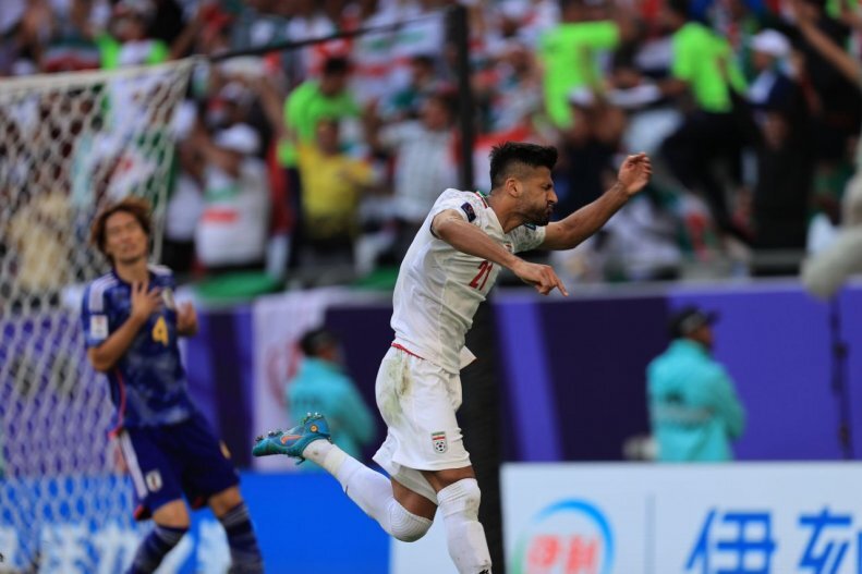 تصاویری جالب از خوشحالی بعد از گل محبی