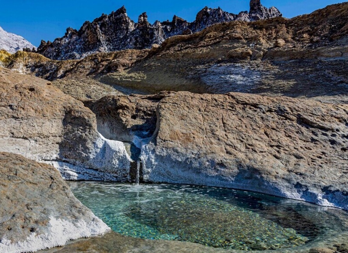 دیدنی‌های کوه نمکی جاشک