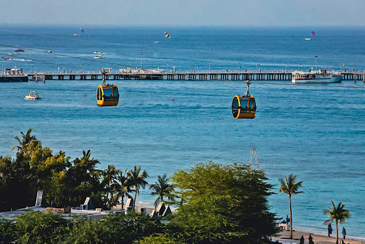 تفریح تله کابین در کیش تفریح تله کابین در کیش