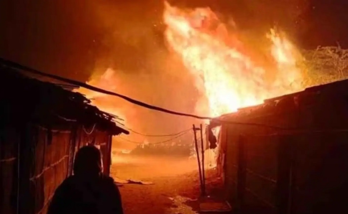 انفجار خط لوله گاز بروجن