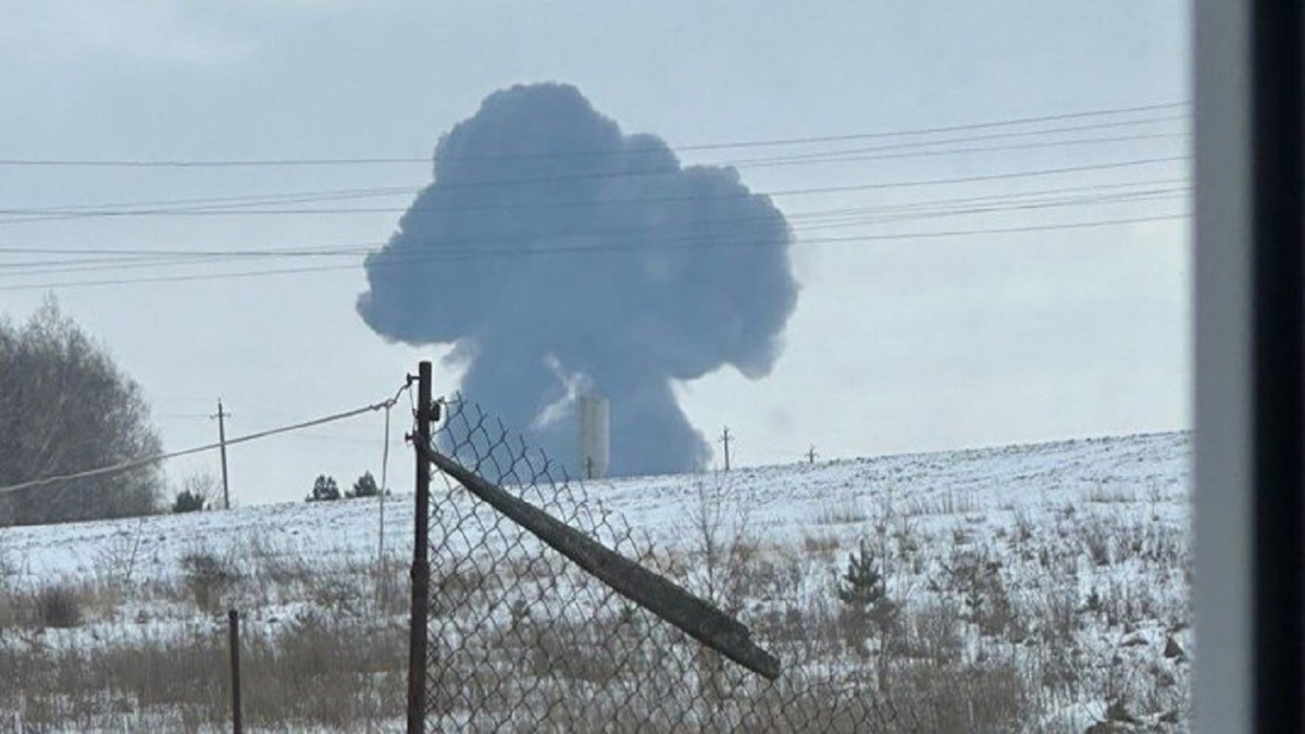 سقوط هواپیمای روسی حامل اسرای اوکراینی