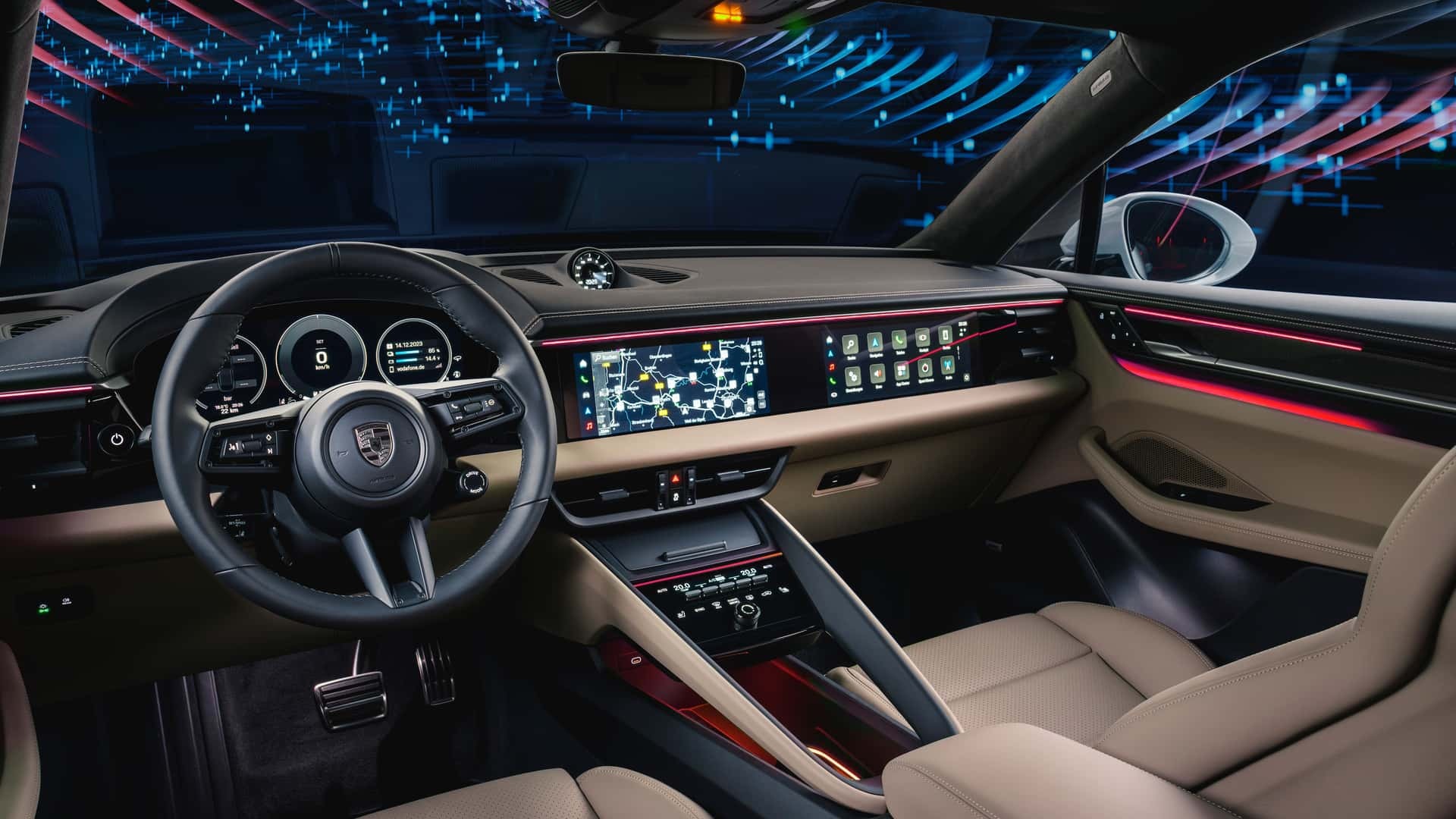 پورشه ماکان EV مدل ۲۰۲۴ با حداکثر قدرت ۶۳۰ اسب بخار