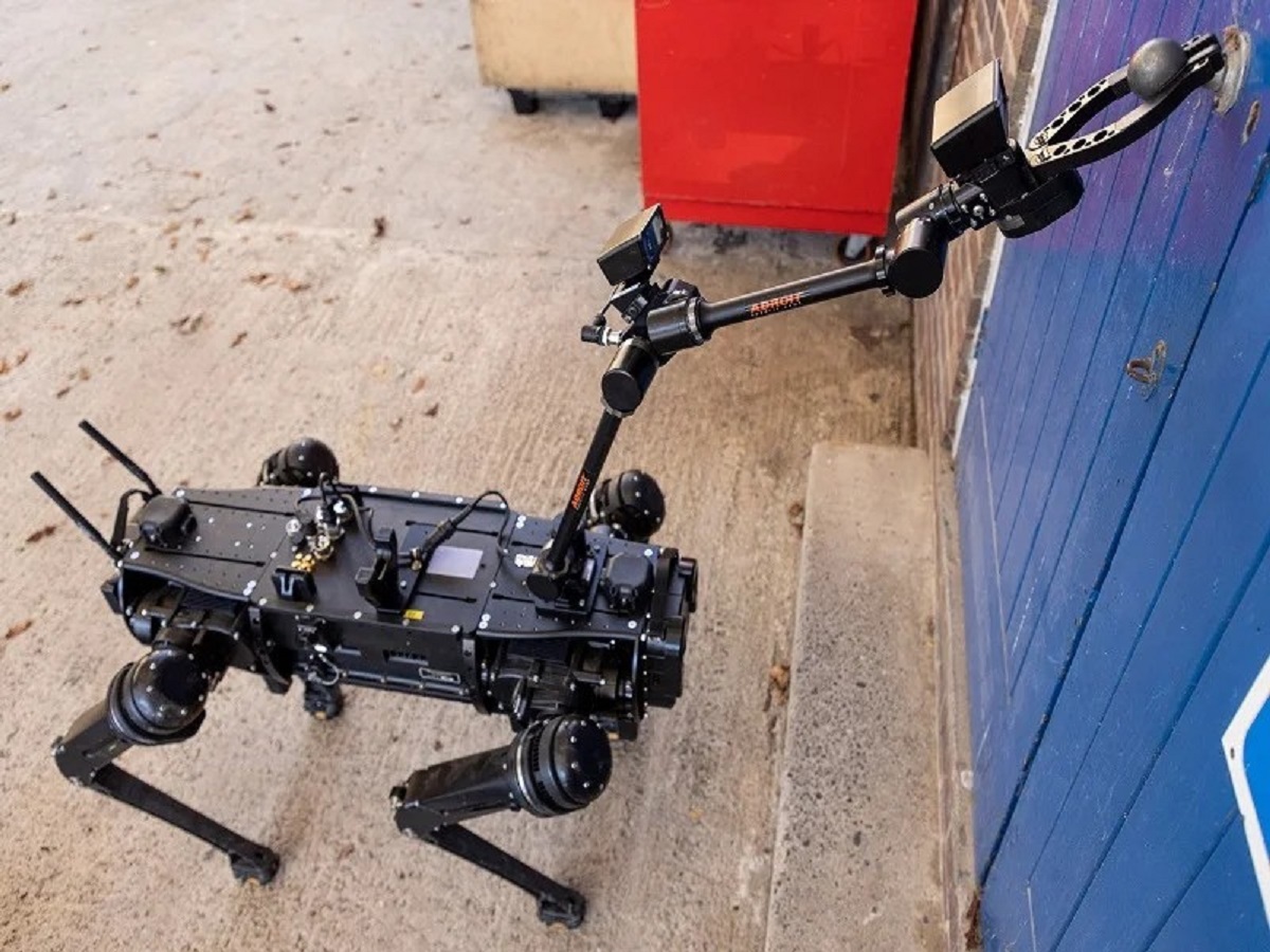 ربات چهارپای بدون سرنشین V۶۰ آمریکا ربات چهارپای بدون سرنشین V۶۰ آمریکا