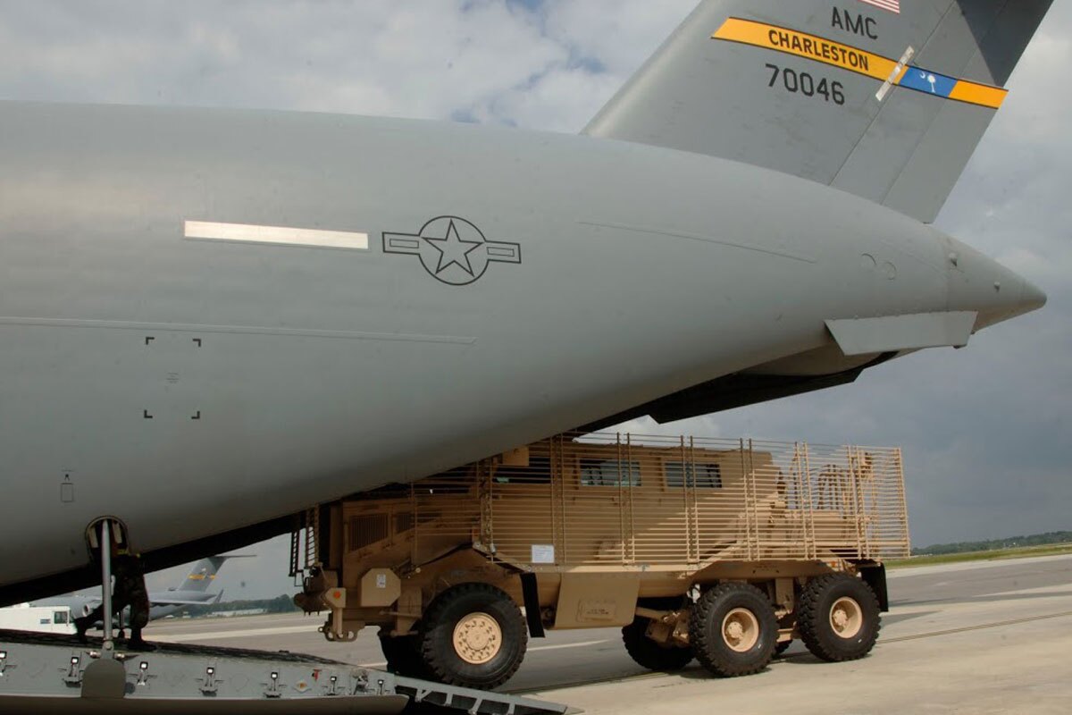 خودروی مین روب بوفالو