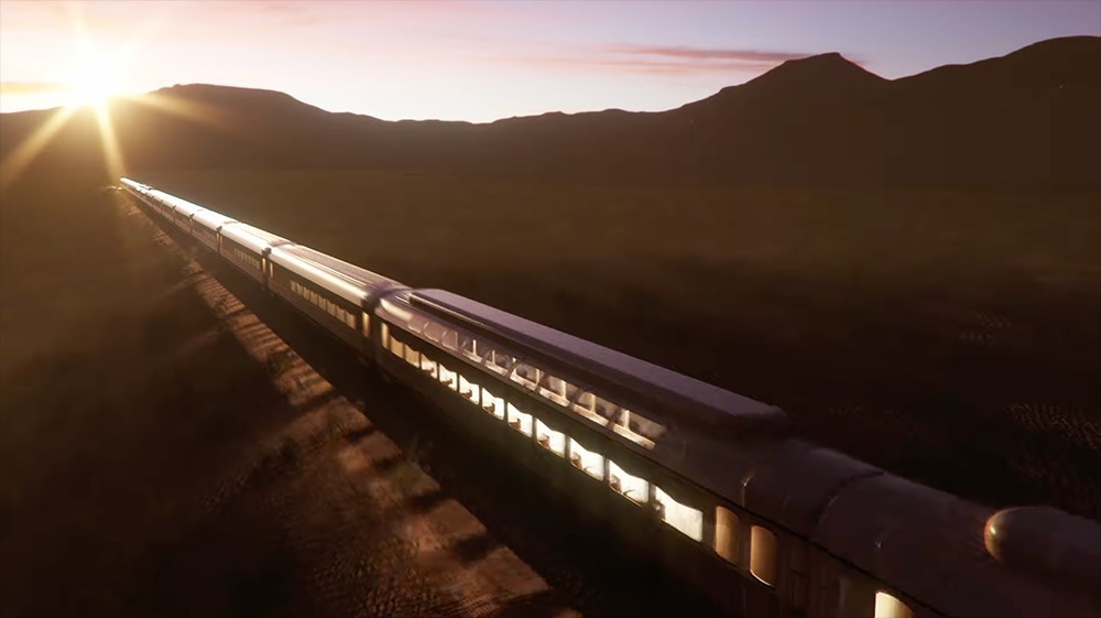 قطار رویایی و لوکس بن‌سلمان برای تبلیغ گردشگری عربستان