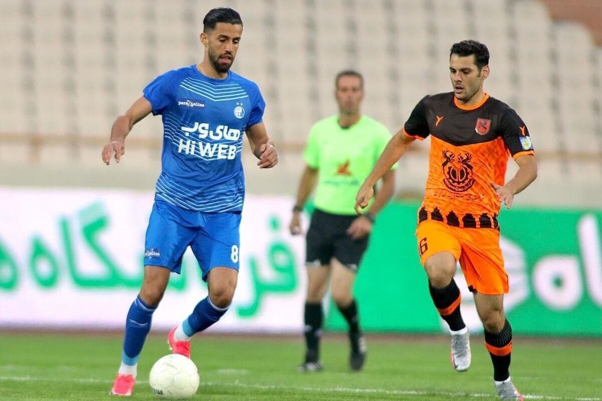 خلاصه بازی استقلال و مس رفسنجان