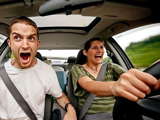 بریدن ترمز ماشین