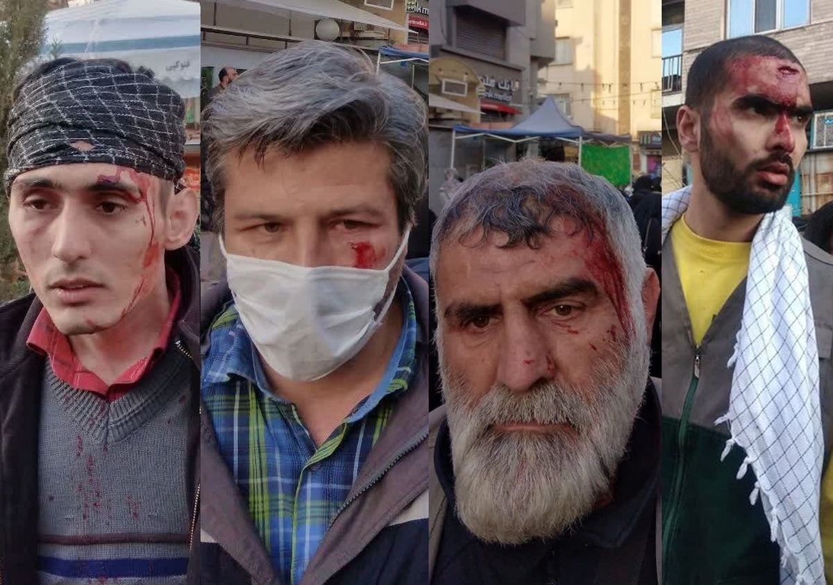 ویدئویی از حمله حامیان امر به معروف به ماموران پلیس!