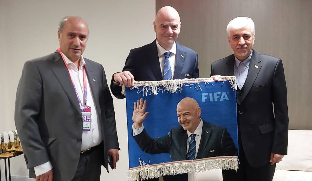 سفر رئیس فیفا به ایران