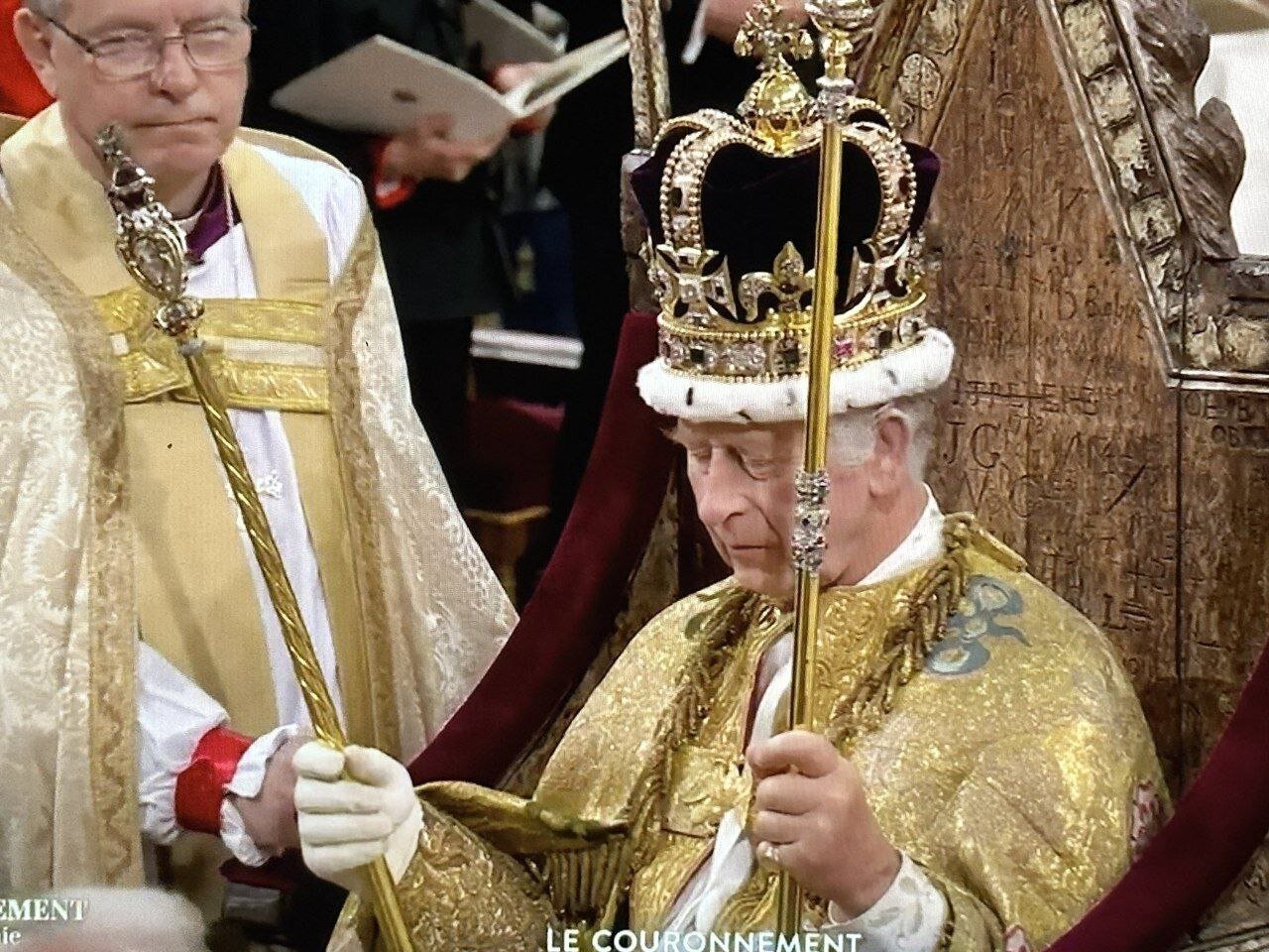 فیلم تاجگذاری چارلز سوم پادشاه بریتانیا