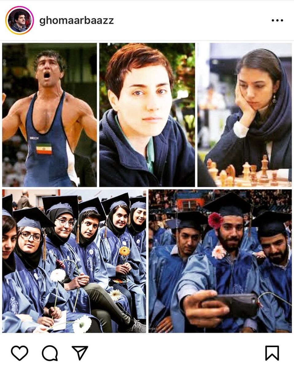 پست معنادار رسول خادم با عکس سارا خادمالشریعه و مریم میرزاخانی پست معنادار رسول خادم با عکس سارا خادمالشریعه و مریم میرزاخانی