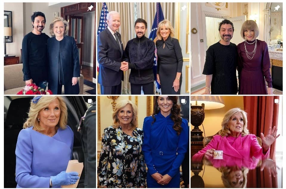 آرایشگر ایرانی بانوی اول آمریکا برای مراسم تاج گذاری چارلز سوم کیست؟ +عکس آرایشگر ایرانی بانوی اول آمریکا برای مراسم تاج گذاری چارلز سوم کیست؟ +عکس