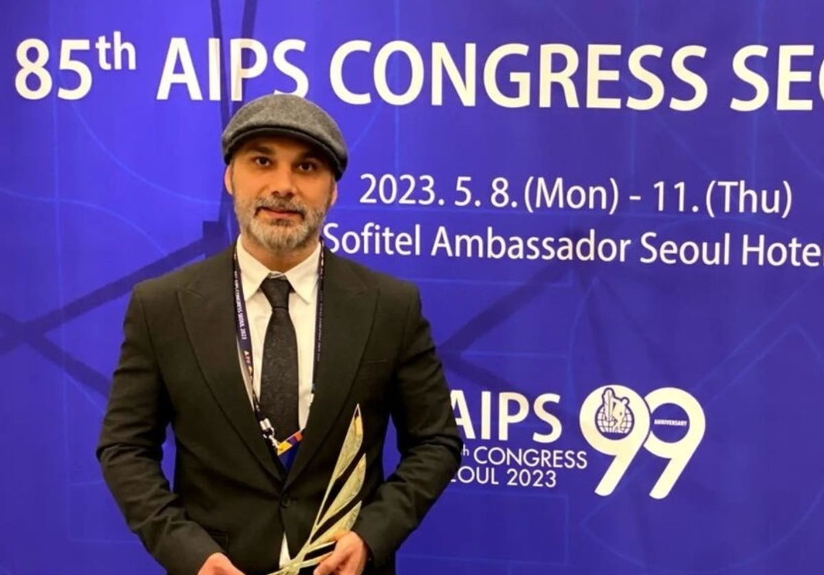 جایزه جهانی برای همکار عادل فردوسی پور جایزه جهانی برای همکار عادل فردوسی پور