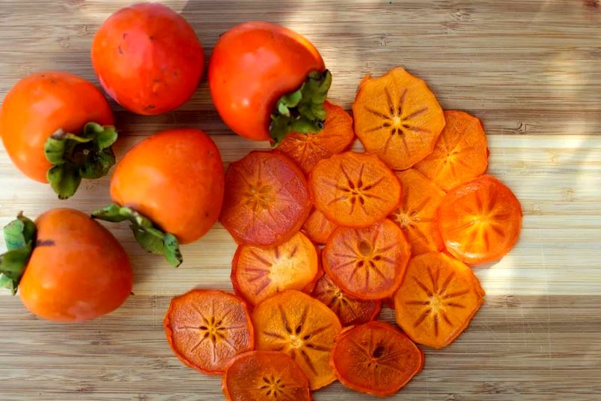 خشک کردن خرمالو خشک کردن خرمالو