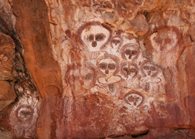 نقاشی‌های ۴ هزارساله ارواح در استرالیا