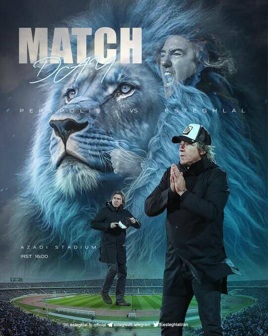 پوستر پرسپولیس برای دربی ۱۰۰ +عکس