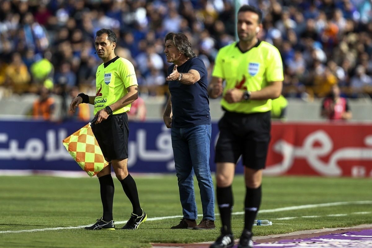 اقدام داوران دربی علیه ساپینتو! اقدام داوران دربی علیه ساپینتو!