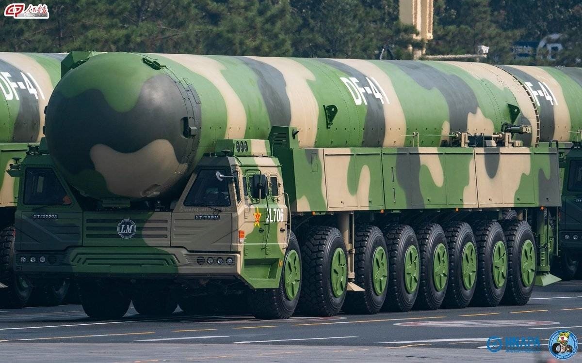 موشک ویرانگر DF-41 چین