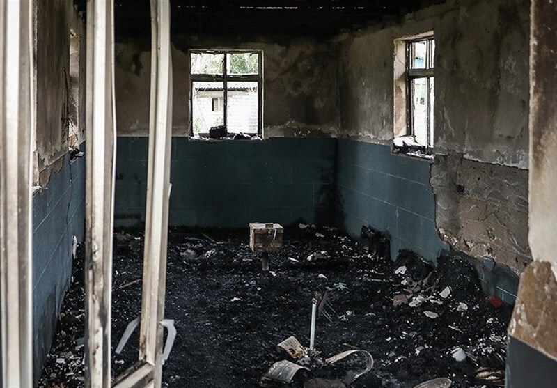 آتش زدن مقبره دو امامزاده آتش زدن مقبره دو امامزاده