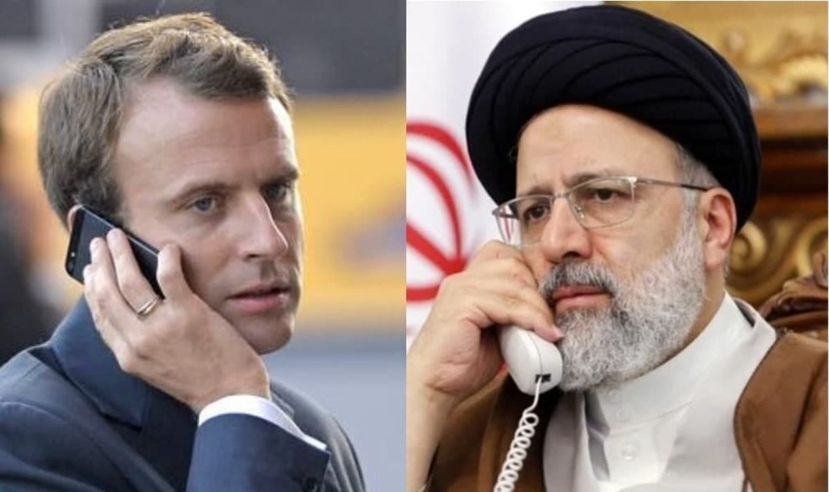 مکرون در گفتگو با رئیسی: از ایران می‌خواهیم فورا به ارسال پهپاد به روسیه پایان دهد