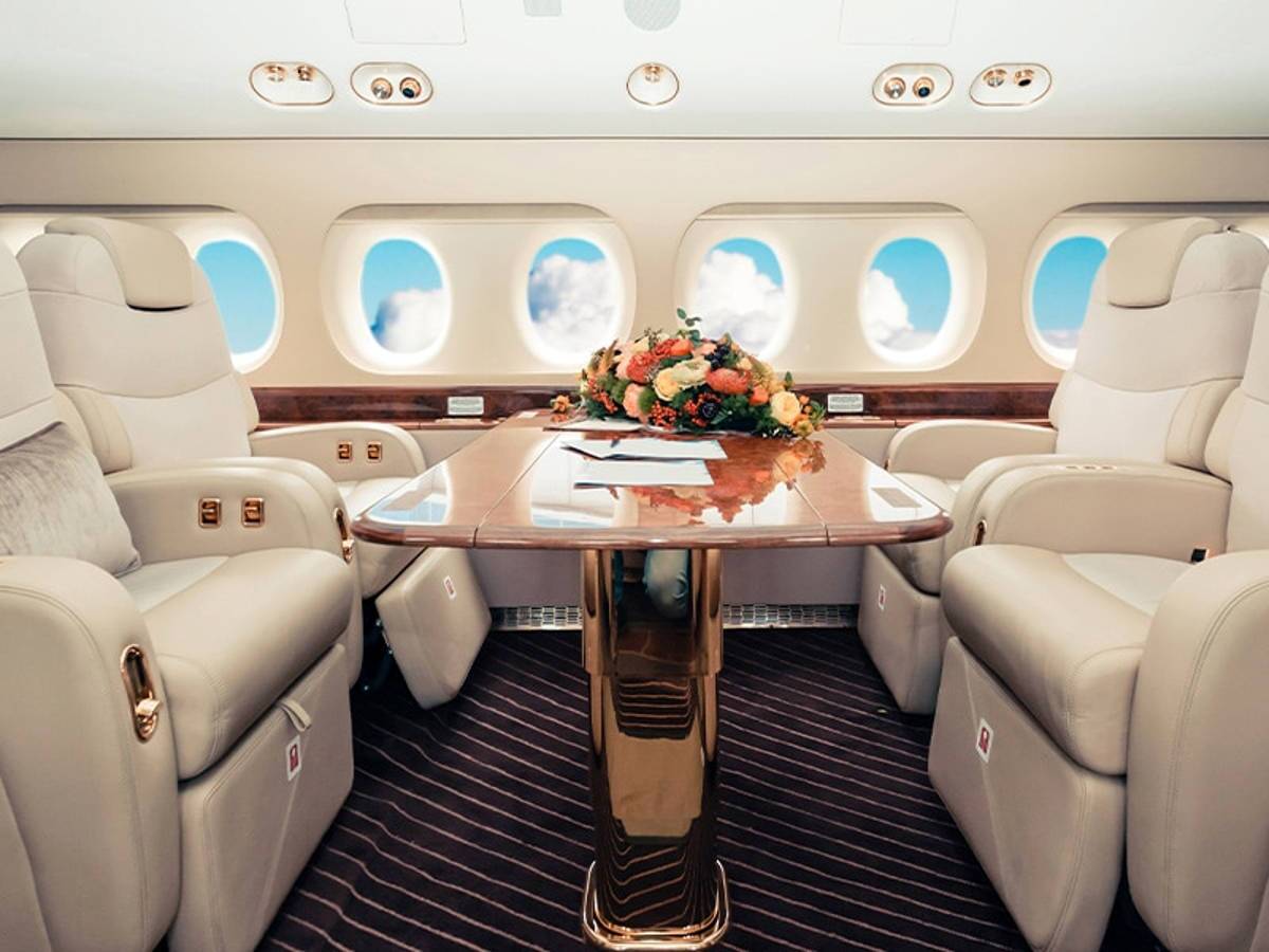 فیلمی دیدنی از داخل هواپیمای سوپر لاکچری الهلال