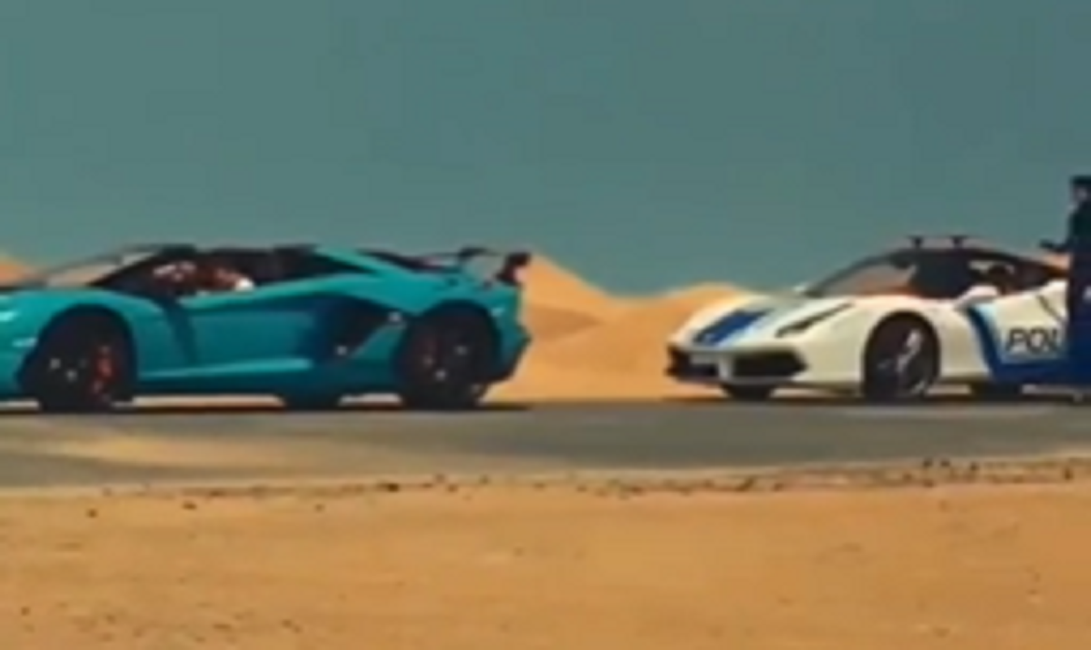 تبلیغ جالب دسترسی به بنزین در امارات