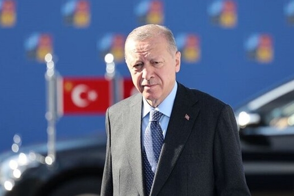 فیلم خوابیدن اردوغان حین مصاحبه زنده!