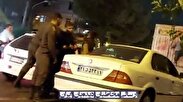 فیلم دلخراش سیلی زدن پلیس به یک شهروند در ستارخان