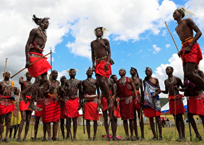 جشنواره فرهنگی مردم قبیله ماسایی
