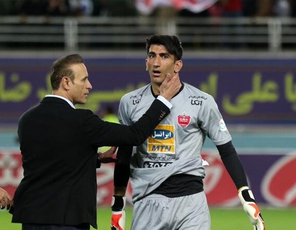 تشدید بحران در پرسپولیس؛ قهر بیرانوند با سرپرست!