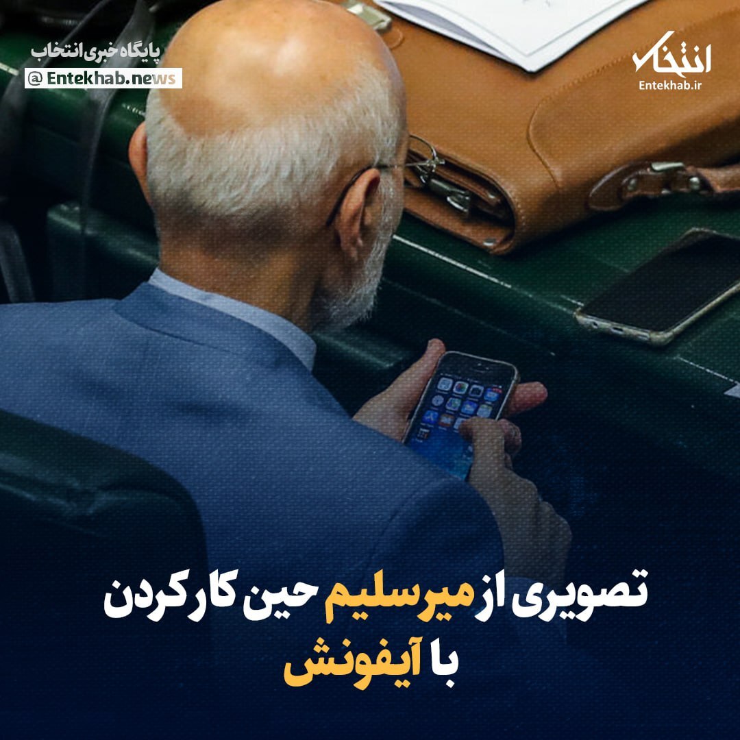 شکار عکسی حاشیه‌دار و پنهانی از میرسلیم!