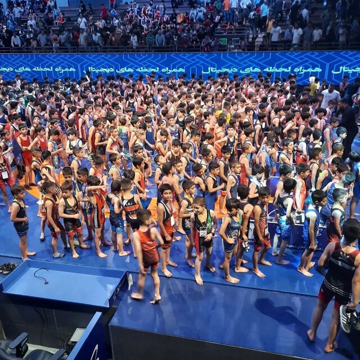 رقابتهای کشتی آزاد خردسالان رقابتهای کشتی آزاد خردسالان