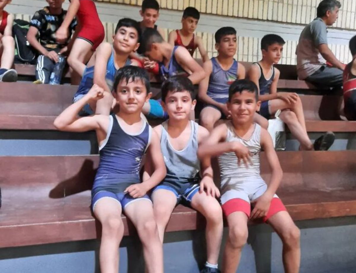 رقابتهای کشتی آزاد خردسالان رقابتهای کشتی آزاد خردسالان