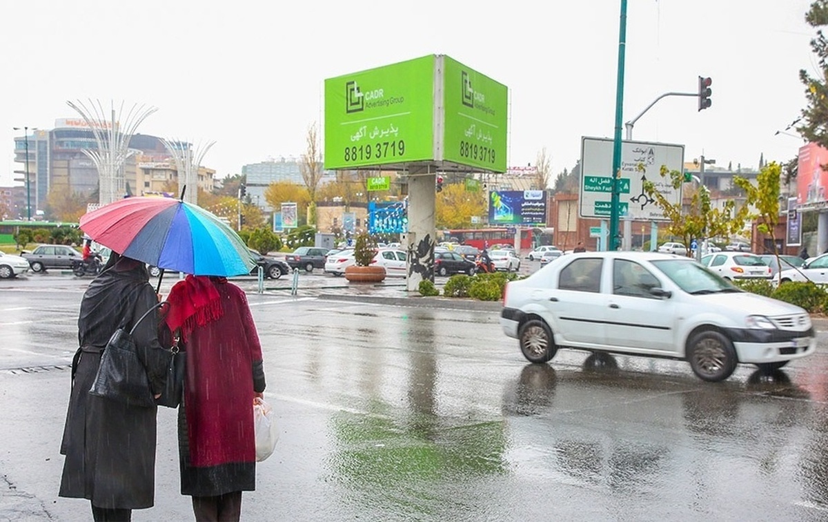 رگبار پراکنده در برخی نقاط کشور/ وزش باد در شمال شرق و شرق از روز شنبه