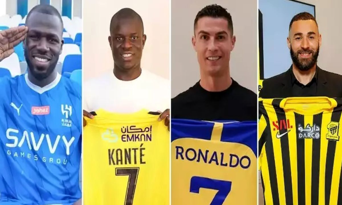 رونمایی از ۱۰ بازیکن با بیشترین حقوق در عربستان رونمایی از ۱۰ بازیکن با بیشترین حقوق در عربستان