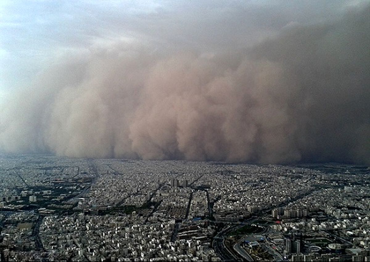 نفوذ گرد و خاک به تهران از استانهای مجاور/ کاهش نسبی دما از فردا نفوذ گرد و خاک به تهران از استانهای مجاور/ کاهش نسبی دما از فردا