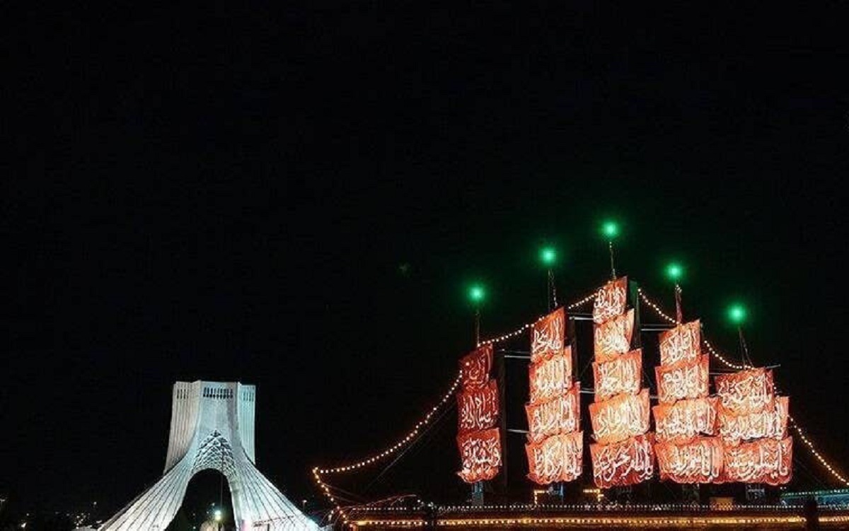 شمایل جدید میدان آزادی همه را متعجب کرد! شمایل جدید میدان آزادی همه را متعجب کرد!