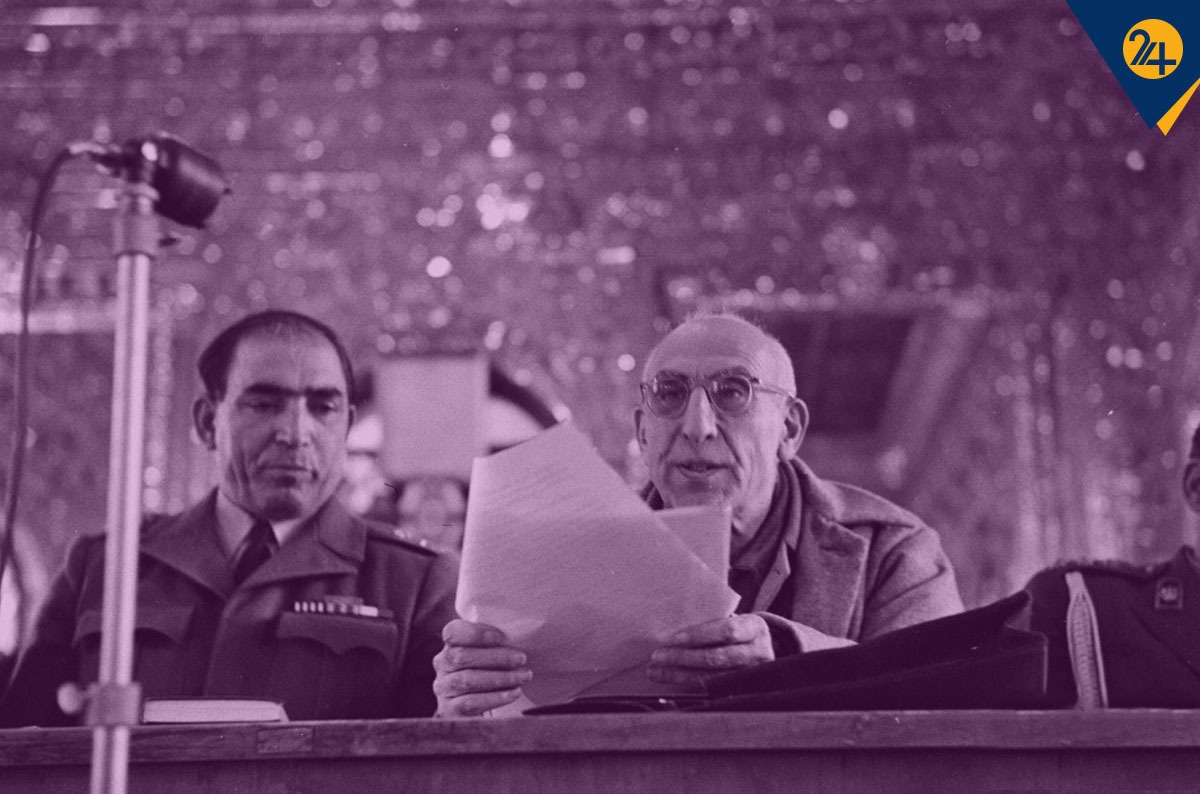 دکتر مصدق در دادگاه