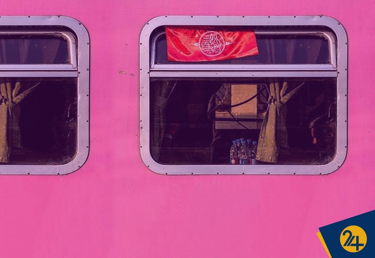 راه آهن تهران کربلا