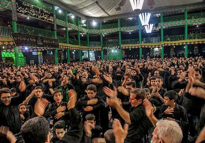 یک نوحه خوانی جنجالی دیگر از یزد وایرال شد