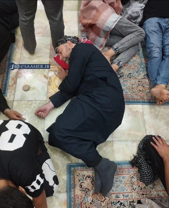 وضعیت عجیب داماد آمریکایی حدادعادل در کربلا