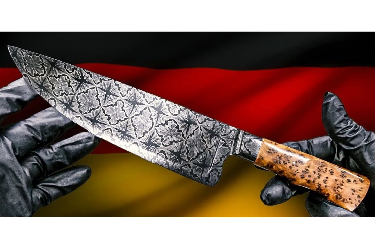 نحوه ساخت گرانترین چاقوی آلمان نحوه ساخت گرانترین چاقوی آلمان