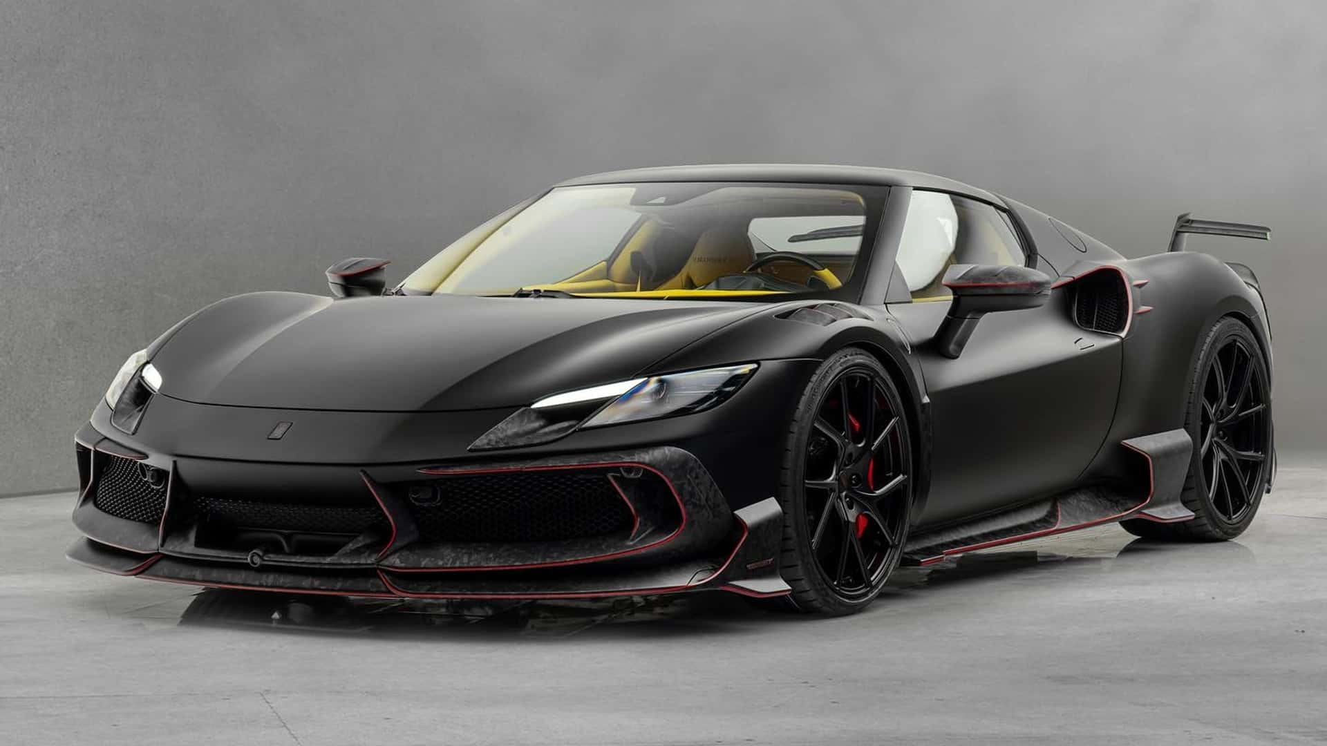 فراری ۲۹۶ GTB با تیونینگ کوروش منصوری