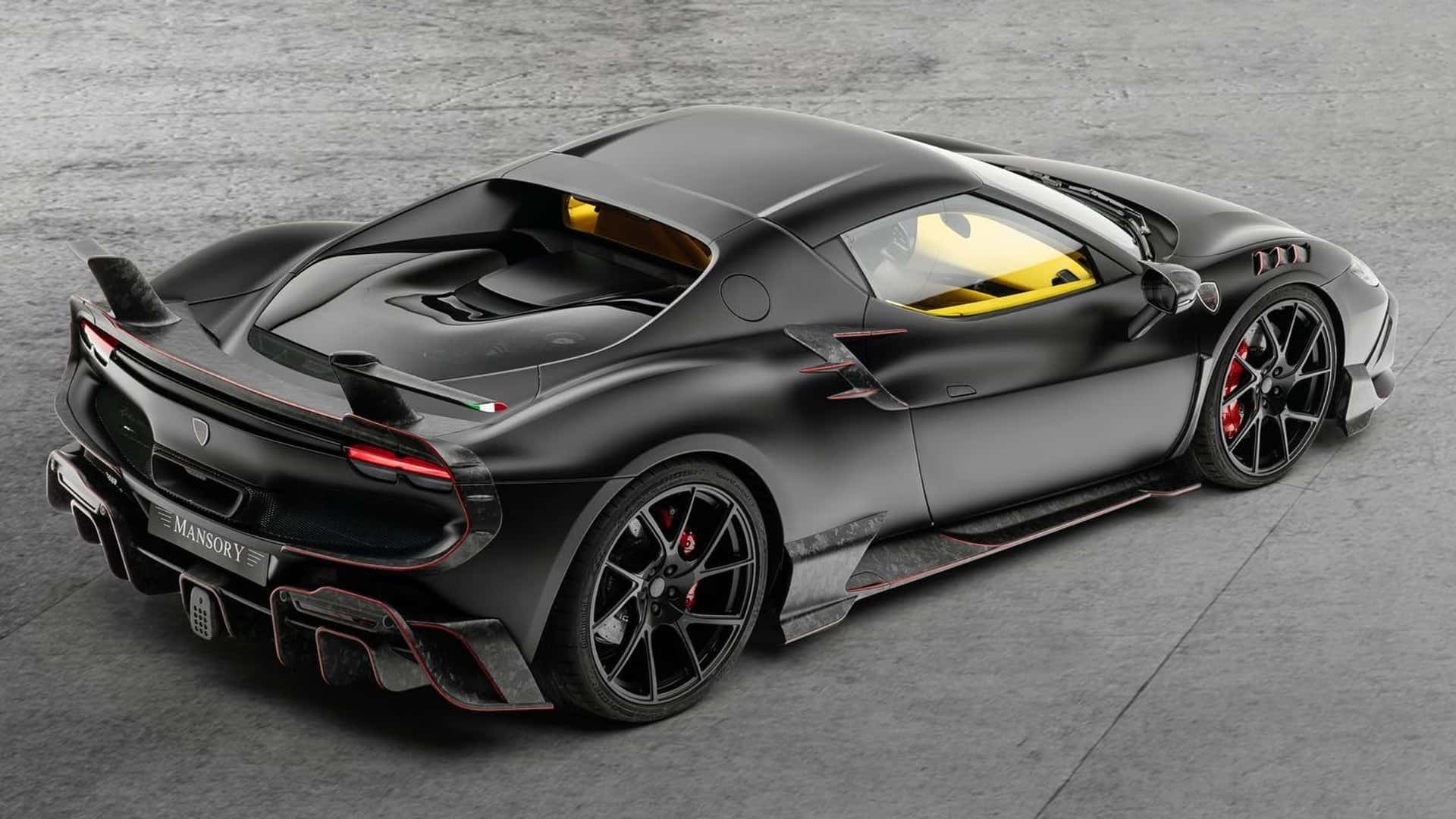 فراری ۲۹۶ GTB با تیونینگ کوروش منصوری