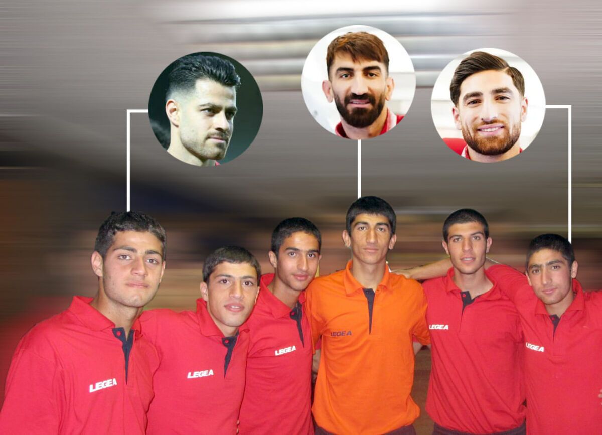 تصاویر عجیب از بیرانوند، جهانبخش و ستاره‌های فوتبال ایران