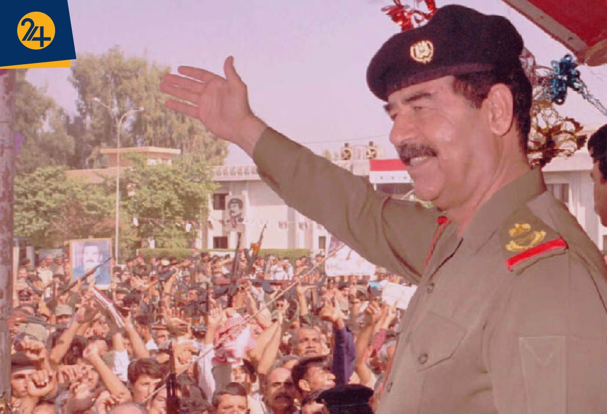 عکس صدام حسین